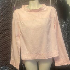 J. Crew Soft Pink Long Sleeve Blouse
